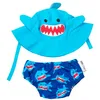 Image de ELEMENTS FOR KIDS Maillot Et Chapeau Requin (6-12m)