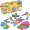 Image de Jeu de Construction MagnÃ©tique - GIPSY TOYS - Rainbow Pack CLIXO - 42 piÃ¨ces - DÃ¨s 4 ans - Eco-responsable