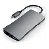 Image de Adaptateur Satechi Multi-port Type-C 4K avec Ethernet Gris Sidéral