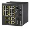 Image de Cisco Industrial Ethernet 2000 Series - Commutateur - GÃ©rÃ© - 16 x 10/100 + 2 x SFP Gigabit combinÃ© + 2 x Fast Ethernet SFP - Montage sur rail DIN