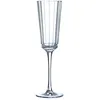 Image de 6 FlÃ»tes Ã Champagne 17cl Macassar - Cristal D'arques - Verre Ultra Transparent Au Design Vintage