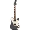 Image de Fender Fender Chris Shiflett Cleaver Telecaster Deluxe Charcoal Frost Metallic Guitare Électrique Avec Étui