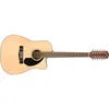 Image de Fender CD-60SCE Dreadnought 12 cordes naturel - guitare électro-acoustique