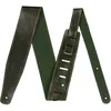 Image de Fender - Sangle Broken-In Leather green - Sangle guitare