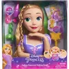 Image de Tete a coiffer - DISNEY PRINCESSES - Tete a Coiffer Raiponce Deluxe - 12 accessoires, faux flacon de vernis, guide coiffure