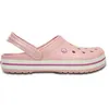 Image de Crocs Crocband Clogs chaussures Sandales en Pearl Rose & Wild Orchid 11016 6MB [UK M3/W4 US M4/W6]