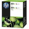 Image de HP 301XL - pack de 2 - à rendement élevé - couleur (cyan, magenta, jaune) - originale - cartouche d'encre