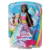 Image de Poupée Barbie  Dreamtopia Princesse Arc-en-ciel Sons et Lumières Brune Mattel