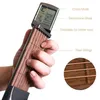 Image de Guitare de Poche, Mini Guitare Portable 6 frettes Outil d'entraînement d'accords rotatif pour Débutant