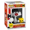 Image de Looney Tunes Figurine Pop! Television Vinyl Sylvester & Tweety 9 Cm