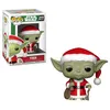Image de Figurine à tête branlante Funko Pop Star Wars Holiday Santa Yoda