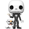 Image de Figurine Funko Pop Disney The Nightmare Before Christmas Jack Skellington with Zero