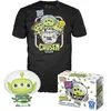 Image de Funko Pixar - Booble Head Pop N°749 - Alien Remix As Buzz + T-Shirt (S)