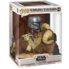 Image de Figurine Funko Pop Deluxe The Mandalorian Mando on Bantha with Child