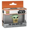 Image de Figurine Funko Pop Keychain porte-clé Mandalorian Child avec Cup