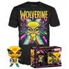 Image de T-Shirt M Avec Pop Wolverine / Blacklight / Funko Pop Marvel
