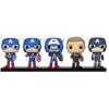 Image de Marvel : Year Of The Shield - Pack 5 Figurines Pop! Captain America: Through The Ages 9 Cm
