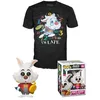 Image de T-Shirt M Avec White Rabbit / Alice Au Pays Des Merveilles / Funko Pop Disney - Exclusive Special Edition - Flocked
