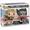 Image de Funko Figurine Funko Pop - Thor : Love And Thunder - Thor Et Mighty Thor - Pack (63176)