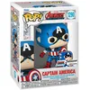 Image de Figurine Funko Pop - Avengers : L'Ã©quipe Des Super-HÃ©ros [Marvel] NÂ°1290 - Captain America (70128)