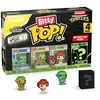 Image de Pack 4 figurines Funko Bitty Pop Teenage Mutant Ninja Turtle Leonardo