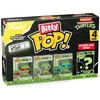 Image de Funko Les Tortues Ninja - Pack 4 Figurines Bitty Pop! 8-Bit 2,5 Cm