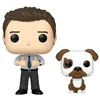 Image de Parks and Recreation - Figurine Parks and Recreation 15th Anniversary POP & Buddy! Chris&Champion 9 cm