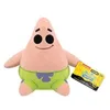 Image de Bob L'Ã©ponge - Peluche Bob L'Ã©ponge 25th Anniversary Patrick 18 Cm