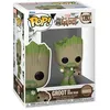 Image de Figurine Funko Pop Marvel We Are Groot Iron Man