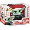 Image de Funko Figurine Funko Pop - Star Wars : Noël N°746 - Grogu Hover Pram (80010)