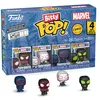 Image de Pack 4 Figurines Funko Bitty Pop Spider-Man Miles Morales