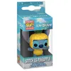 Image de Figurine Funko Pop Keychain Porte-clé Stitch ananas
