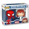 Image de Figurine Funko Pop! - Marvel - Superhero Couples Spider-Man Et Mary Jane 2pk