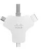 Image de Cisco Multi-head - Câble vidéo / audio / données - HDMI mâle pour HDMI Mini DisplayPort 24 pin USB-C mâle - 9 m - pour Webex Room Kit Mini - No Encryption and No Radio Room Kit Pro