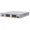 Image de Cisco Business 350 Series CBS350-16FP-2G - Commutateur - C3 - GÃ©rÃ© - 16 x 10/100/1000 (PoE+) + 2 x Gigabit SFP - Montable sur rack - PoE+ (240 W)