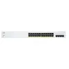 Image de Cisco Business 220 Series CBS220-24P-4X - Commutateur - intelligent - 24 x 10/100/1000 (PoE+) + 4 x SFP+ 10 Go (liaison montante) - Montable sur rack - PoE+ (195 W)