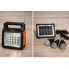 Image de Kit De Stockage D'Ãnergie D'Urgence Pour Groupe ÃlectrogÃ¨ne Ã Panneau Solaire Portable Avec Chargeur Usb Ã 3 LumiÃ¨res Led