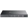 Image de TP-Link Omada ES228GMP V1.6 - Commutateur - GÃ©rÃ© - 24 x 10/100/1000 (PoE+) + 2 x 10/100/1000 + 2 x Gigabit SFP - Montable sur rack - PoE+ (384 W)