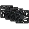 Image de Hyte HYTE FAN- -FA12-BB-4 système de refroidissement d'ordinateur Processeur Ventilateur 12 cm Noir 4 pièces