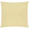 Image de Voile Toile D'ombrage Parasol 160 G/M² Pehd 4 X 4 M Beige Helloshop26 02_0008979