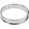 Image de De Buyer Cercle À Tarte Inox Bord Roulé Diam 8 Cm