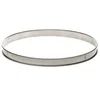 Image de Cercle Ã Tarte Inox Bord RoulÃ© Diam 24 Cm