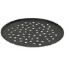 Image de Tourtière ronde perforée aluminium anti-adhésif - Choc Induction : ø 28