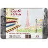 Image de Conte A Paris Assortiment De 24 Crayons Pastels