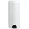 Image de Poubelle à pédale 30l blanc Rossignol 90233