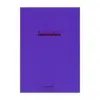Image de Hamelin - 1 cahier grands carreaux 17x22cm 96 pages - couverture polypro violette majuscule 100105477