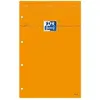 Image de Oxford l8maa bloc agrafé perforé 160 pages 210x315 ligné 80 g jaune 100106287