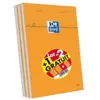 Image de Oxford bloc-notes, a5, quadrill, 80 feuilles, 2 + 1 gratuitorange, papier optique 80 g m2, couverture en carton, micro-perfor,