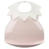 Image de thermobaby bavoir arlequin - rose poudré