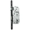 Image de Serrure Ã  larder D455 ClÃ© I Axe 50mm bout rond finition noir - VACHETTE - 22700000